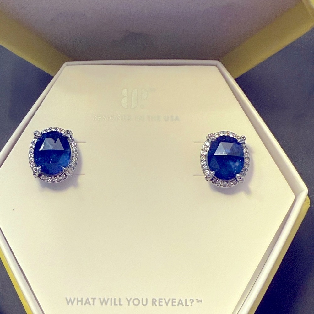Bomb Party Twilight Sapphire Studs